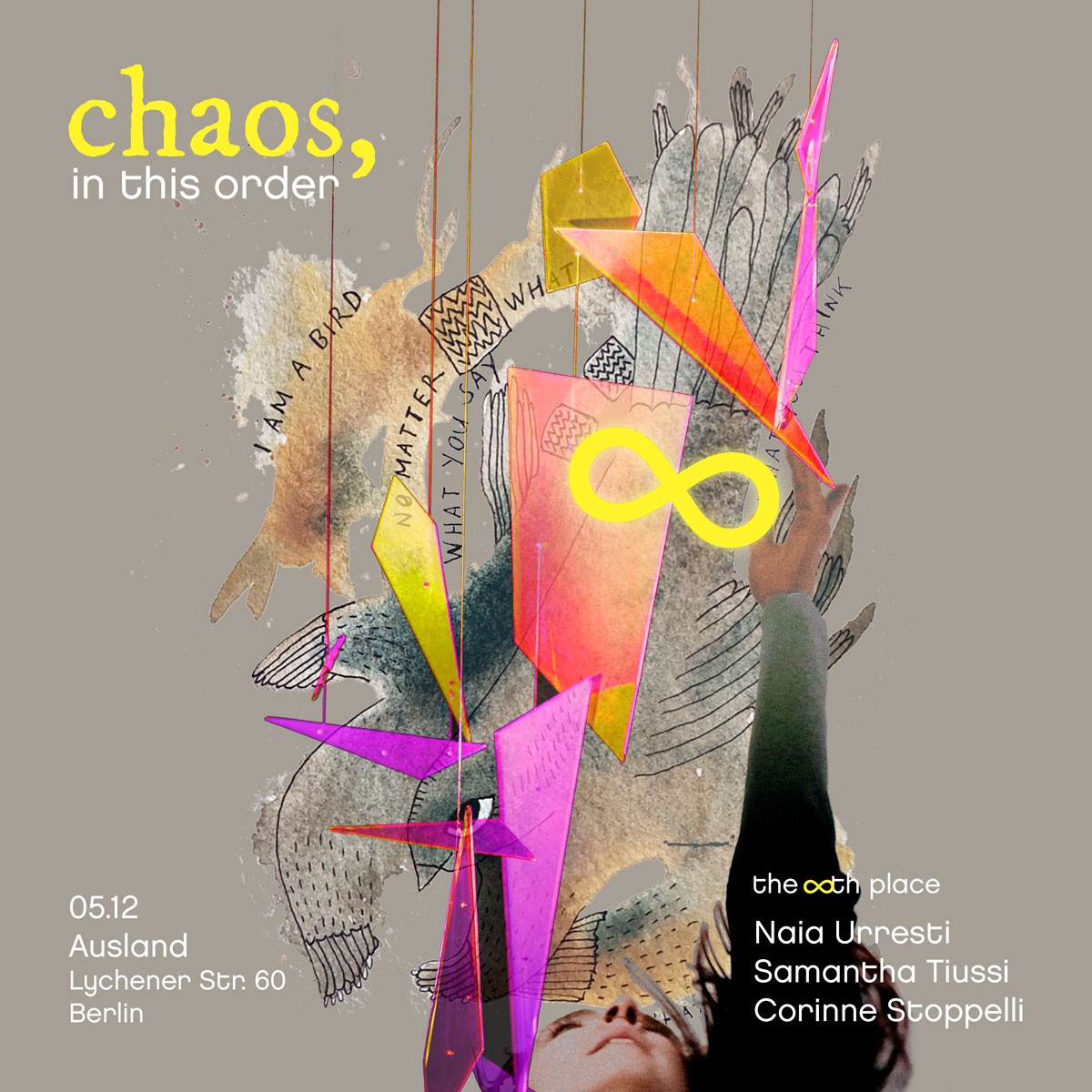 Chaos, in this order - a performance about masks and autism
