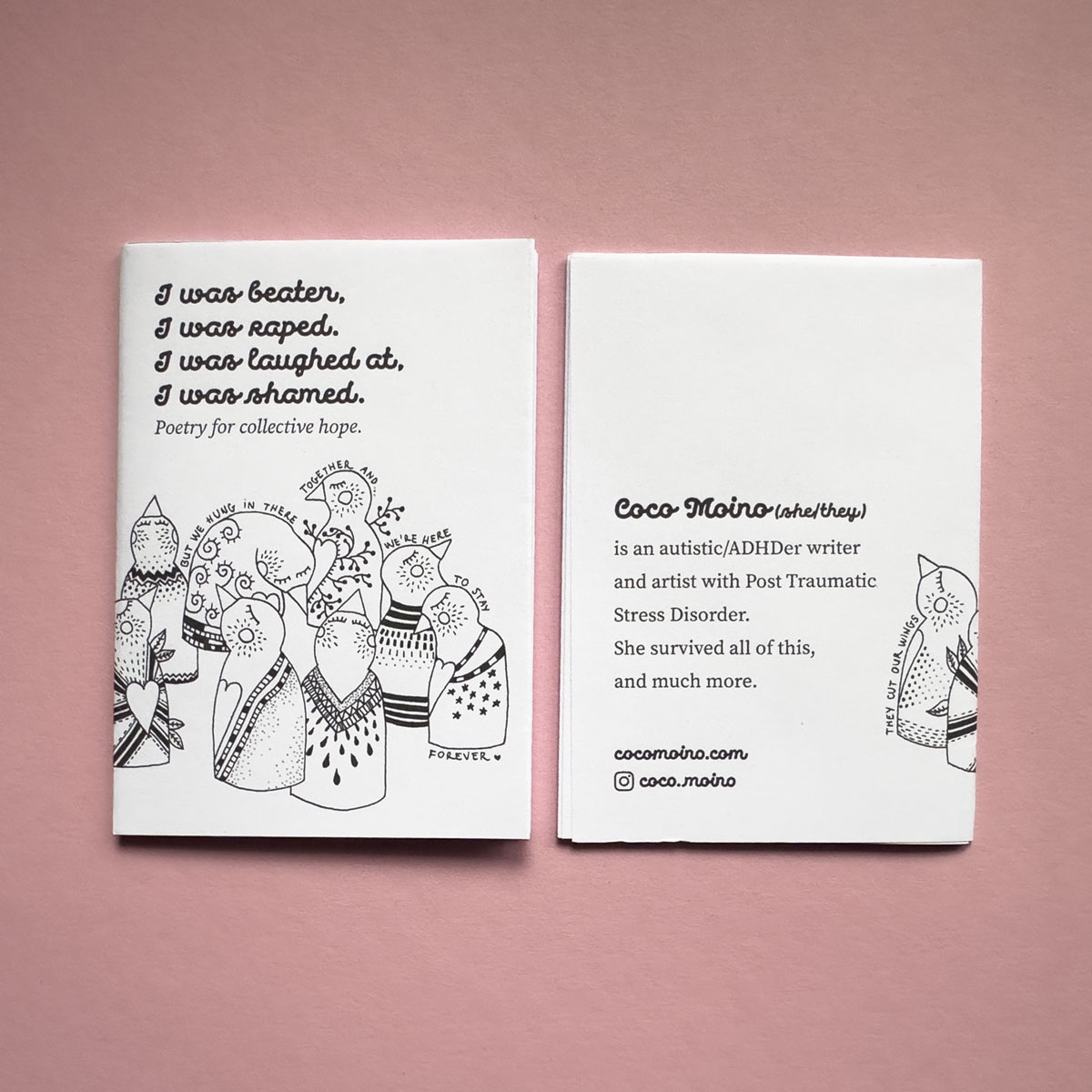 Survivor - a poetry zine about surviving abuse
